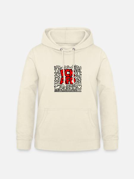 FCK AFD - Frauen Hoodie - Vanille-Milchshake