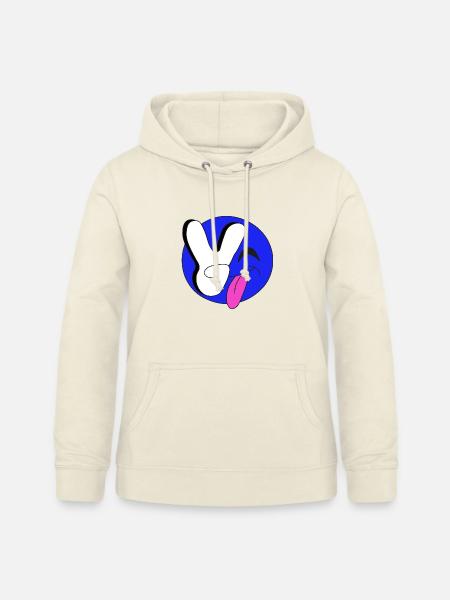 Smile_blue - Frauen Hoodie - Vanille-Milchshake