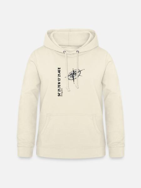 Rügen - Frauen Hoodie - Vanille-Milchshake