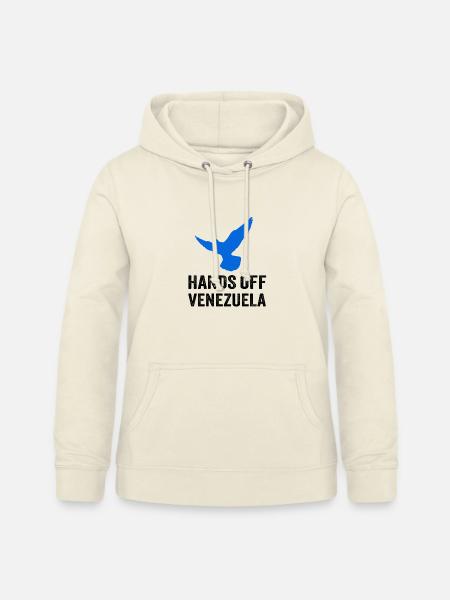 HANDS OFF VENEZUELA - Frauen Hoodie - Vanille-Milchshake