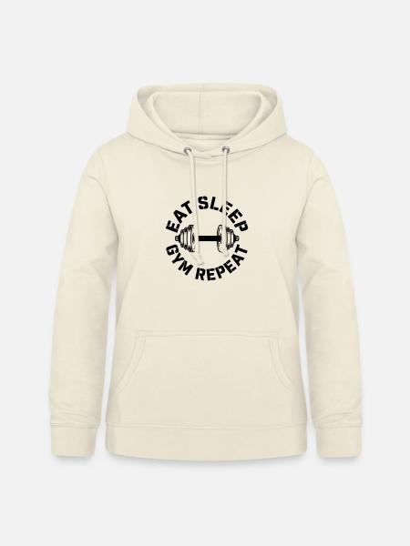 Fitnessstudio - Frauen Hoodie - Vanille-Milchshake