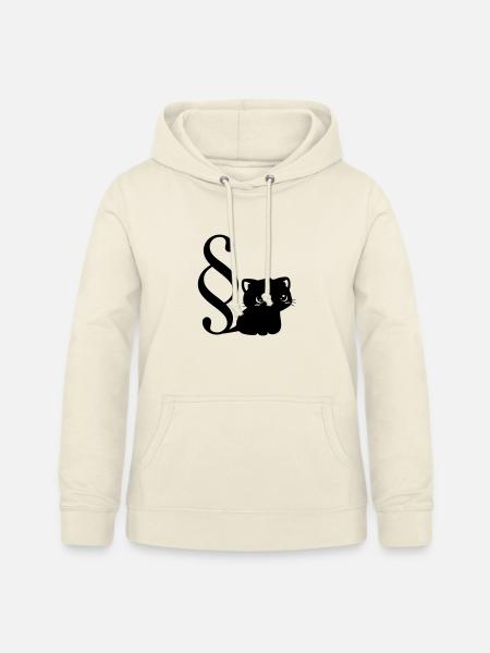 Katzen Gesetze Jura Studium - Frauen Hoodie - Vanille-Milchshake