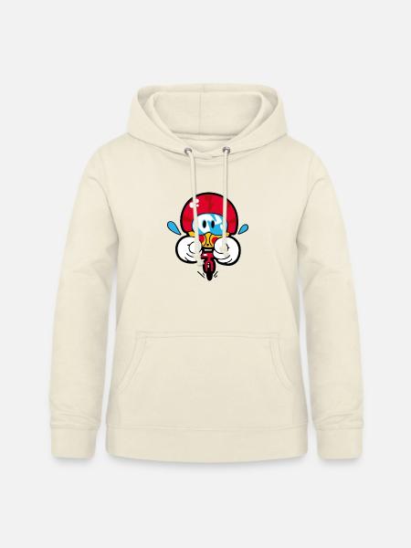 Smiley Cycling - Frauen Hoodie - Vanille-Milchshake