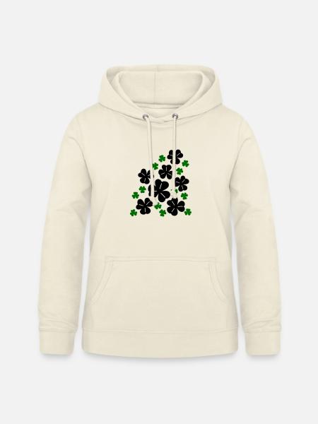 Kleeblätter - Frauen Hoodie - Vanille-Milchshake
