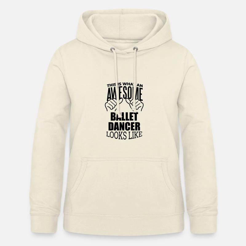 ballet - Sweat à capuche Femme - vanille