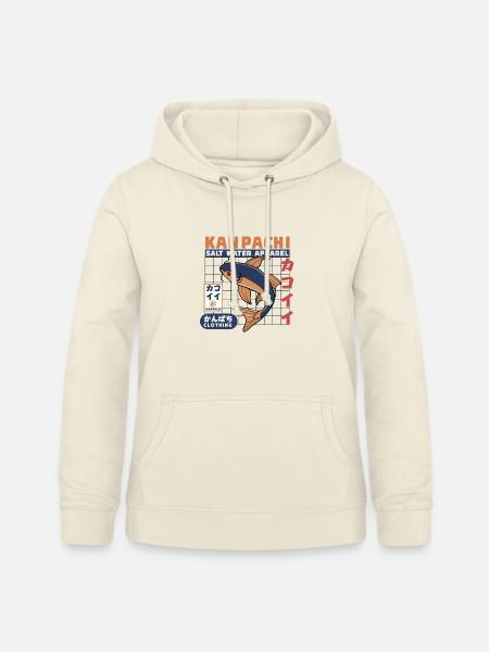 Kanpachi Salzwasser Apparel - Frauen Hoodie - Vanille-Milchshake