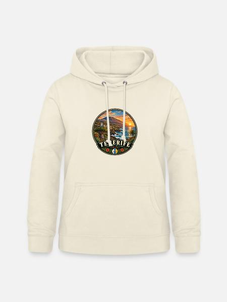 Teneriffa Vulkaninsel Küste Urlaub Sunset - Frauen Hoodie - Vanille-Milchshake