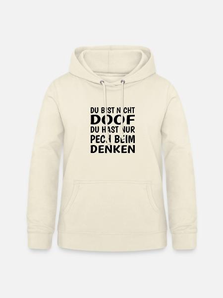 Sarkasmus Spruch - Frauen Hoodie - Vanille-Milchshake