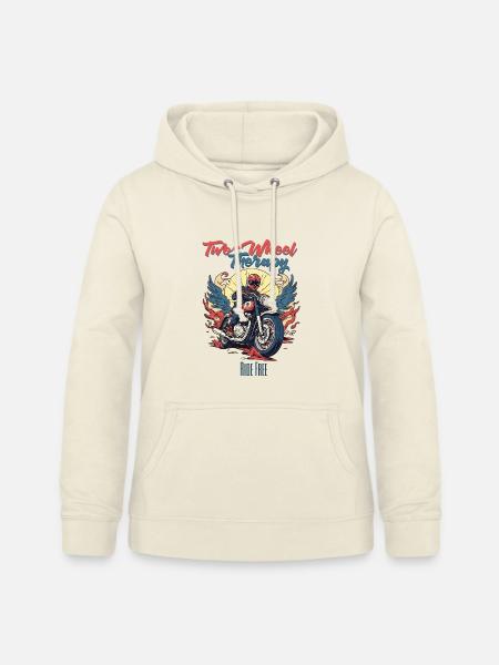 Zwei-Rad-Therapie - Frauen Hoodie - Vanille-Milchshake