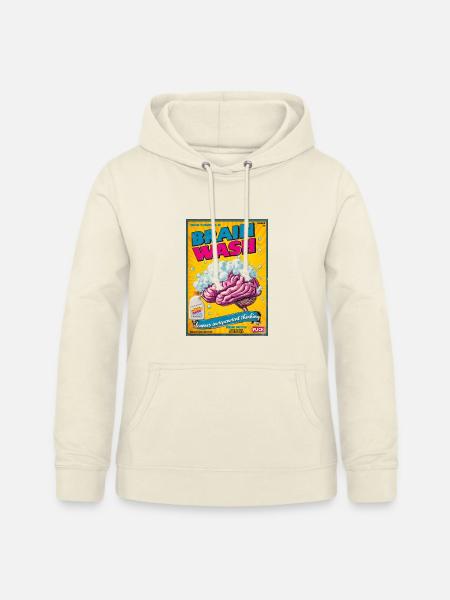 Gehirnwäsche Plakat - Frauen Hoodie - Vanille-Milchshake