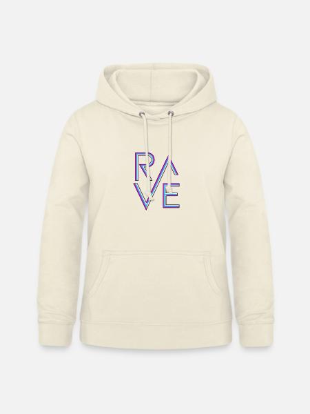 Rave Neon - Frauen Hoodie - Vanille-Milchshake