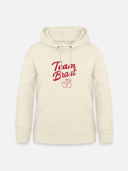 Team Braut! Kirsche - Frauen Hoodie - Vanille-Milchshake