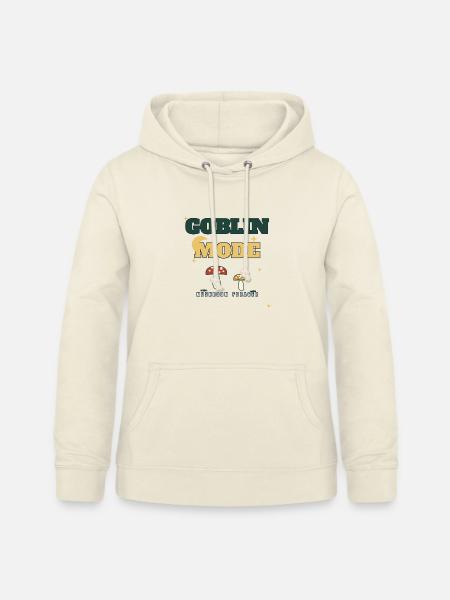 Goblin-Modus Pilzsammler - Frauen Hoodie - Vanille-Milchshake