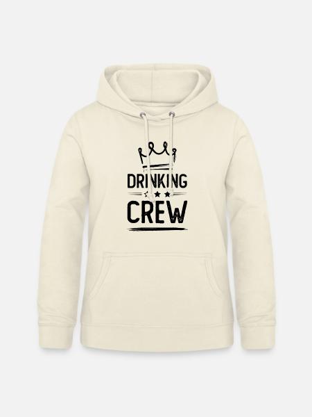 Drinking Crew - Frauen Hoodie - Vanille-Milchshake