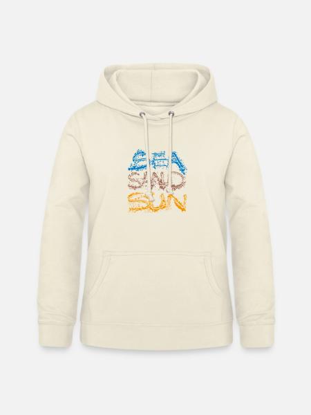 Sea Sand Sun - Frauen Hoodie - Vanille-Milchshake