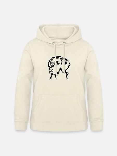 Magyar Vizsla Kopf - Frauen Hoodie - Vanille-Milchshake