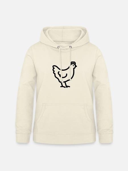 Huhn - Frauen Hoodie - Vanille-Milchshake