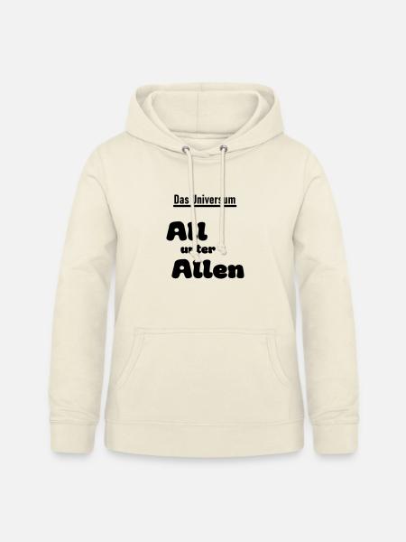 Universum - Frauen Hoodie - Vanille-Milchshake