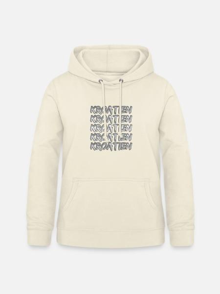 Kroatien - Frauen Hoodie - Vanille-Milchshake