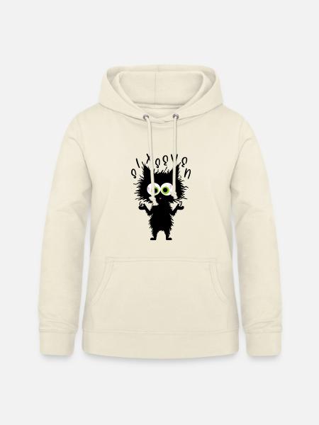 67 Lustige Katze Six Seven Meme - Frauen Hoodie - Vanille-Milchshake