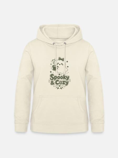 Spooky & Cozy Geisterkaffee - Frauen Hoodie - Vanille-Milchshake