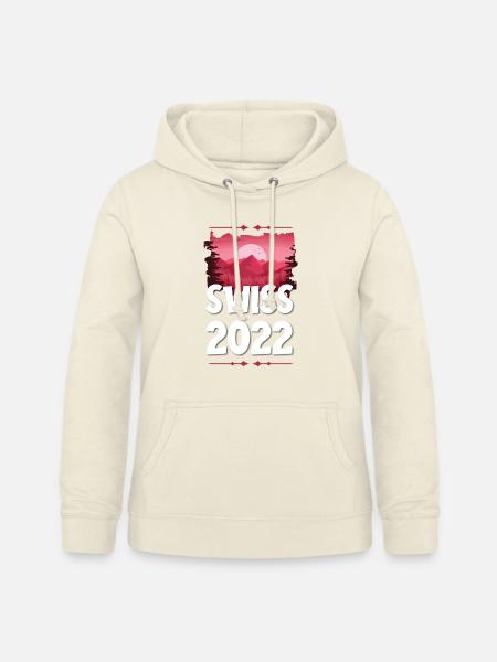 Swiss 2022 - Frauen Hoodie - Vanille-Milchshake