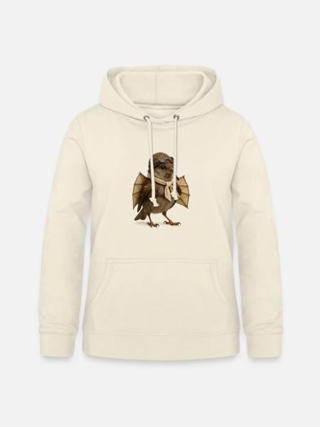 Berblinger Spatz | Ulmer Spatzen - Frauen Hoodie - Vanille-Milchshake