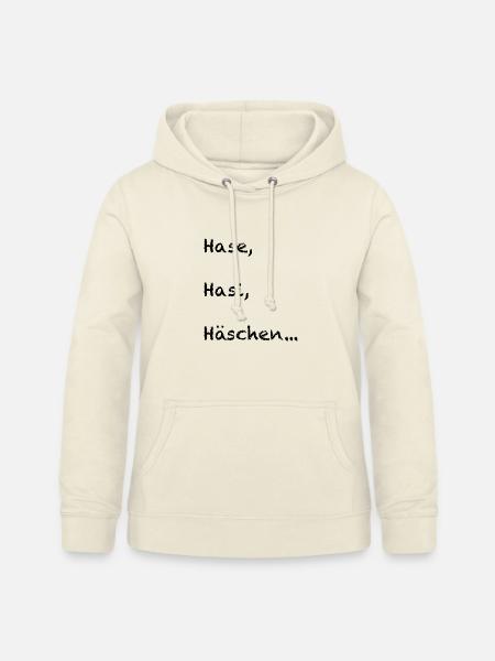 Hase, Hasi, Häschen - Frauen Hoodie - Vanille-Milchshake