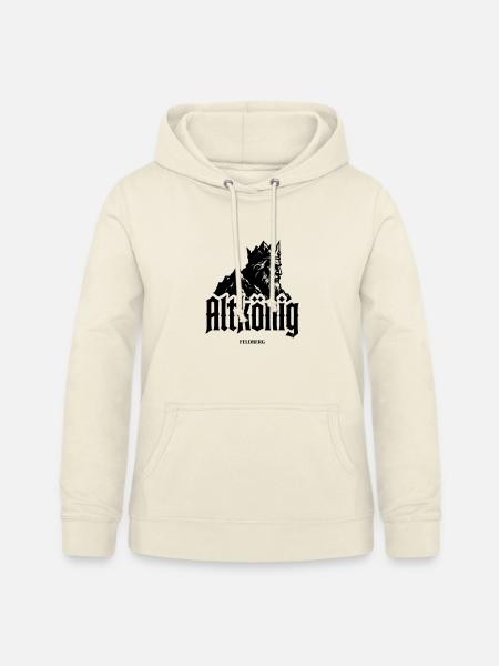 "Altkönig - Taunus" - Frauen Hoodie - Vanille-Milchshake