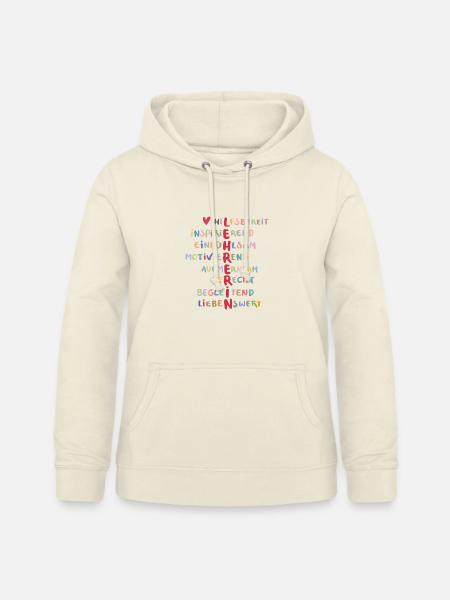 Lehrerin - Frauen Hoodie - Vanille-Milchshake
