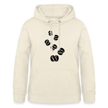 Kaffeebohne Symbol - Frauen Hoodie - Vanille-Milchshake - Vorne - AI Model Female 172 light (172cm)
