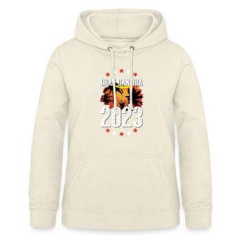 Grande Canarie 2023 (Garantie du prix le plus bas) - Sweat à capuche Femme - vanille - Devant - AI Model Female 172 light (172cm)