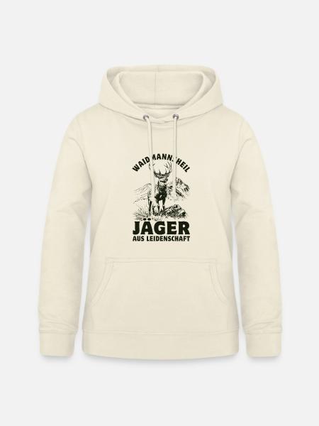 Waidmannsheil - Jäger aus Leidenschaft - Frauen Hoodie - Vanille-Milchshake