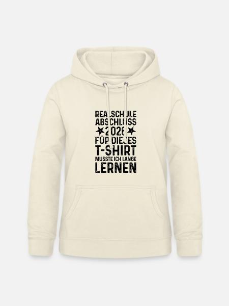 Realschulabschluss 2026 - Frauen Hoodie - Vanille-Milchshake