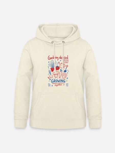 Urbanes Gärtnern Besessenes Wachstum - Frauen Hoodie - Vanille-Milchshake
