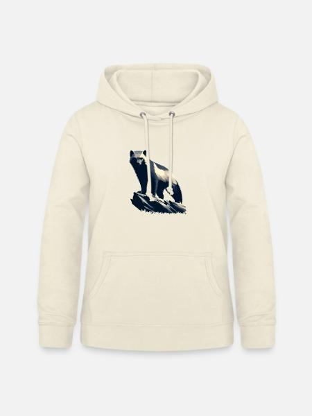 Vielfraß - Frauen Hoodie - Vanille-Milchshake
