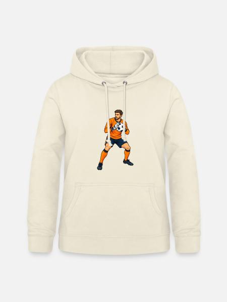 Fußball-Torwartfang - Frauen Hoodie - Vanille-Milchshake