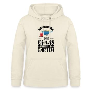 Garten Oma Großmutter Geschenk - Frauen Hoodie - Vanille-Milchshake - Vorne - AI Model Female 172 light (172cm)
