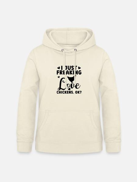 Huhn Humor - Frauen Hoodie - Vanille-Milchshake