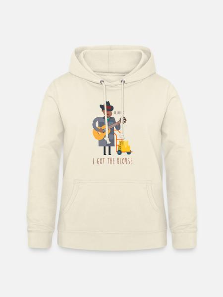 Blues - Frauen Hoodie - Vanille-Milchshake