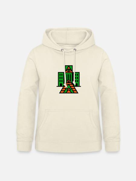 Okkult Architecture - Frauen Hoodie - Vanille-Milchshake