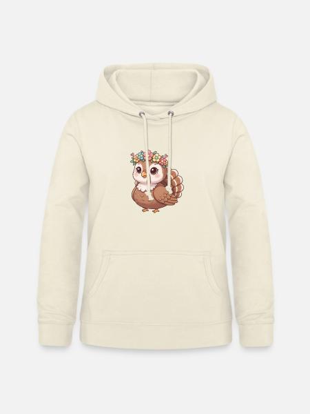 Truthahn  - Frauen Hoodie - Vanille-Milchshake