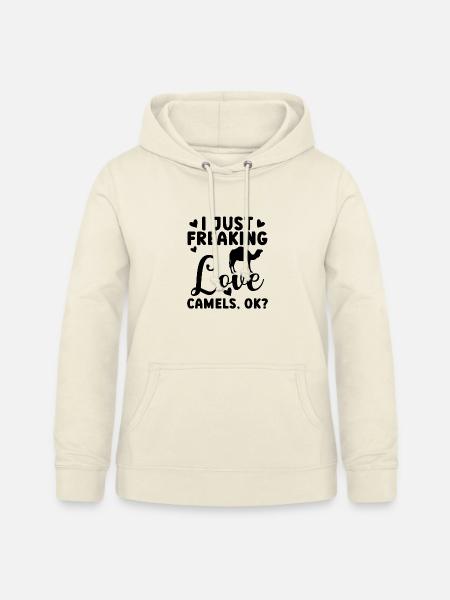 Kamel Spruch Humor - Frauen Hoodie - Vanille-Milchshake