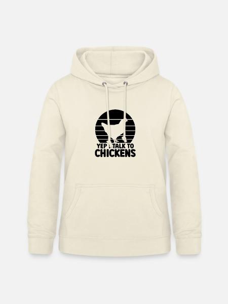 Huhn Spruch Humor - Frauen Hoodie - Vanille-Milchshake