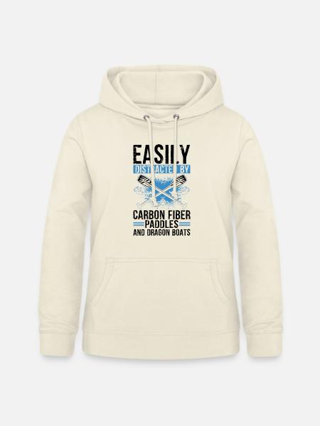 Drachenboot und Drachenboot Crew - Frauen Hoodie - Vanille-Milchshake
