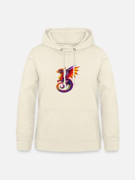 Drache - Frauen Hoodie - Vanille-Milchshake