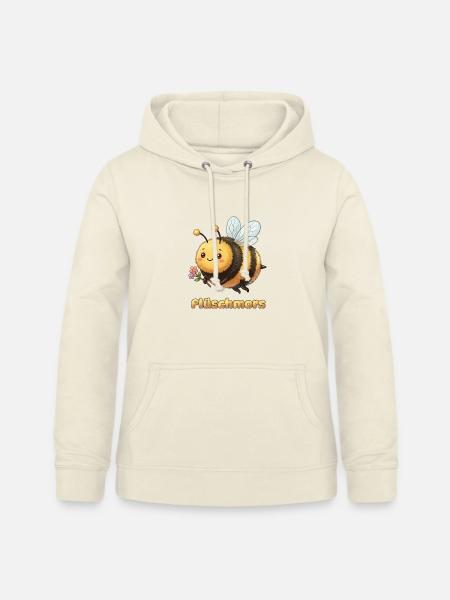 Plattdüütsch Edition: Plüschmors - Frauen Hoodie - Vanille-Milchshake