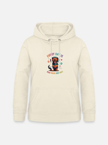 Dackel - Frauen Hoodie - Vanille-Milchshake