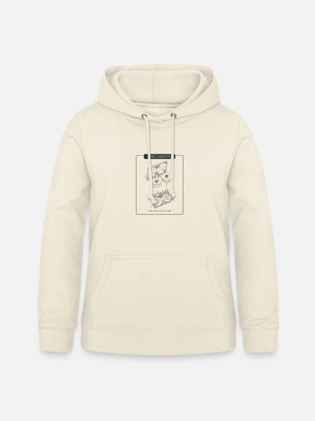 Retro Sketch VHS Kassette - Frauen Hoodie - Vanille-Milchshake