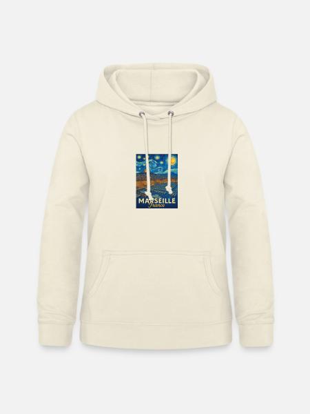 Marseille Frankreich - Frauen Hoodie - Vanille-Milchshake